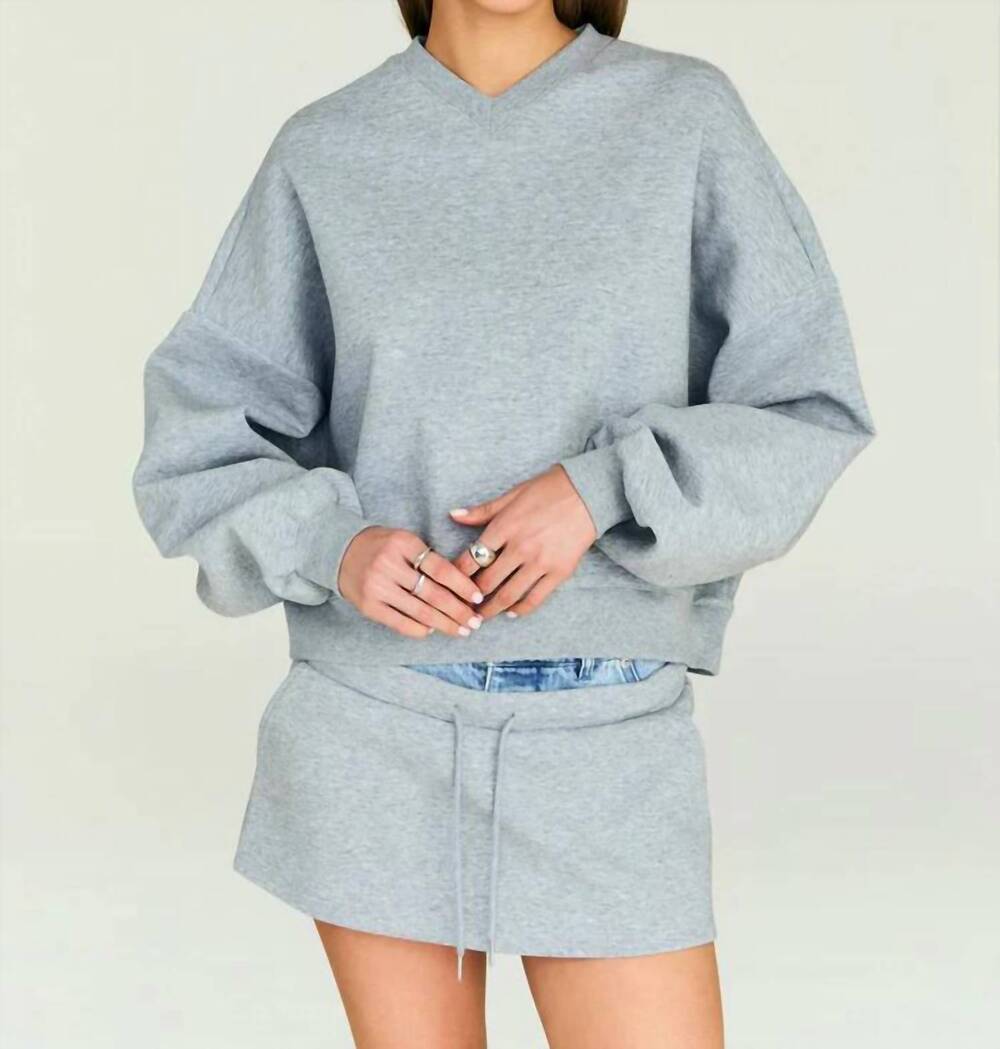 NEW SER.O.YA taley sweatshirt in gray